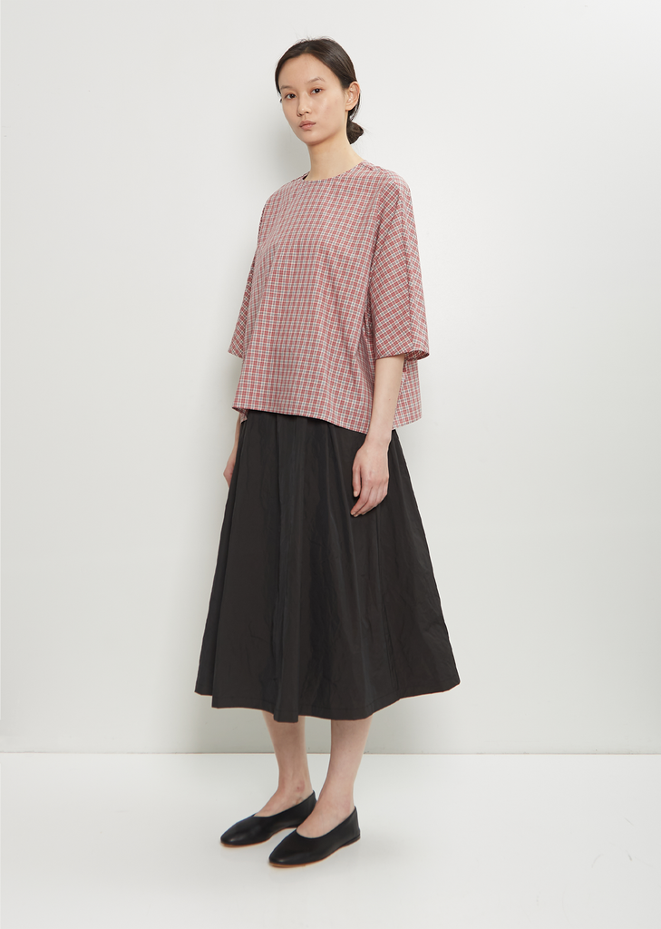 Technical Pleated Light Skirt