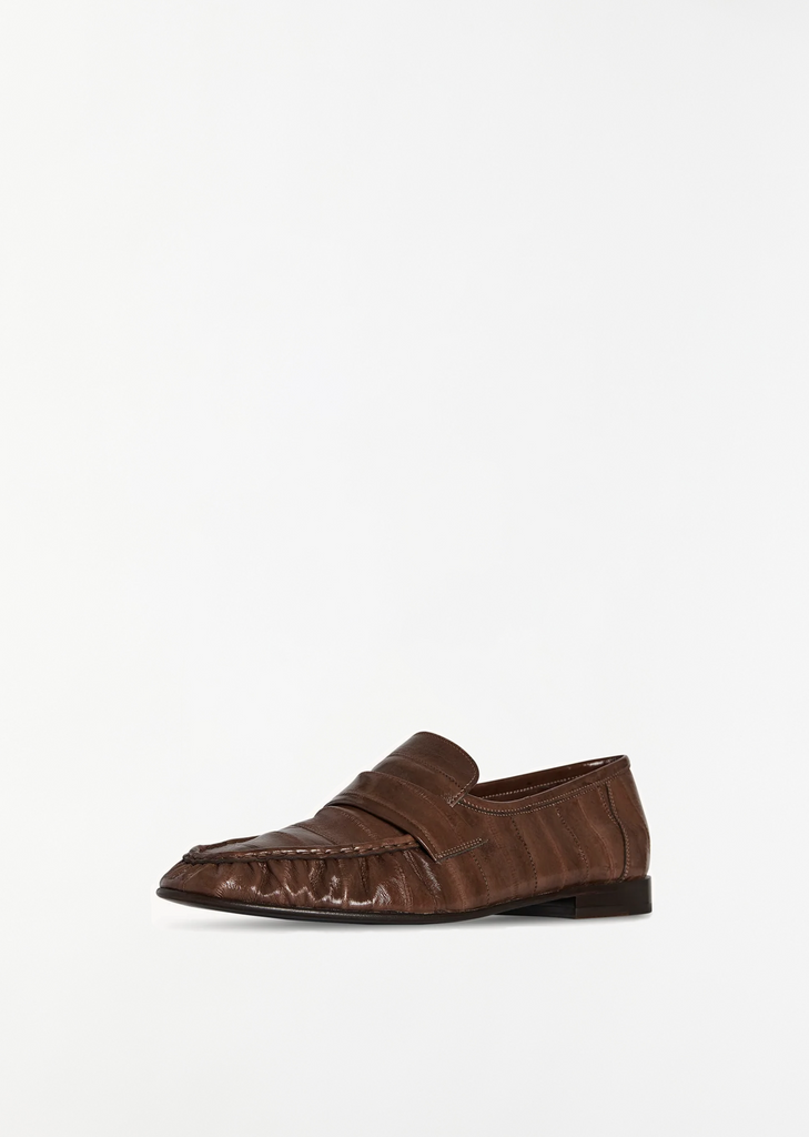 Soft Eel Leather Loafer