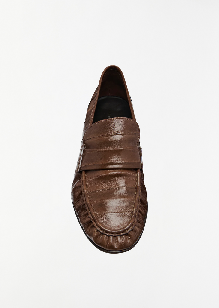Soft Eel Leather Loafer