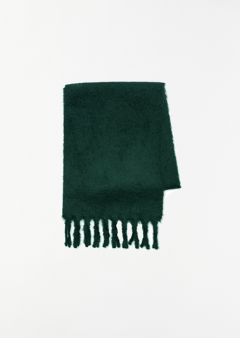 Creana Scarf — Bottle Green