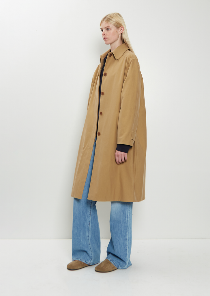 Pluma Cotton Cashmere Coat