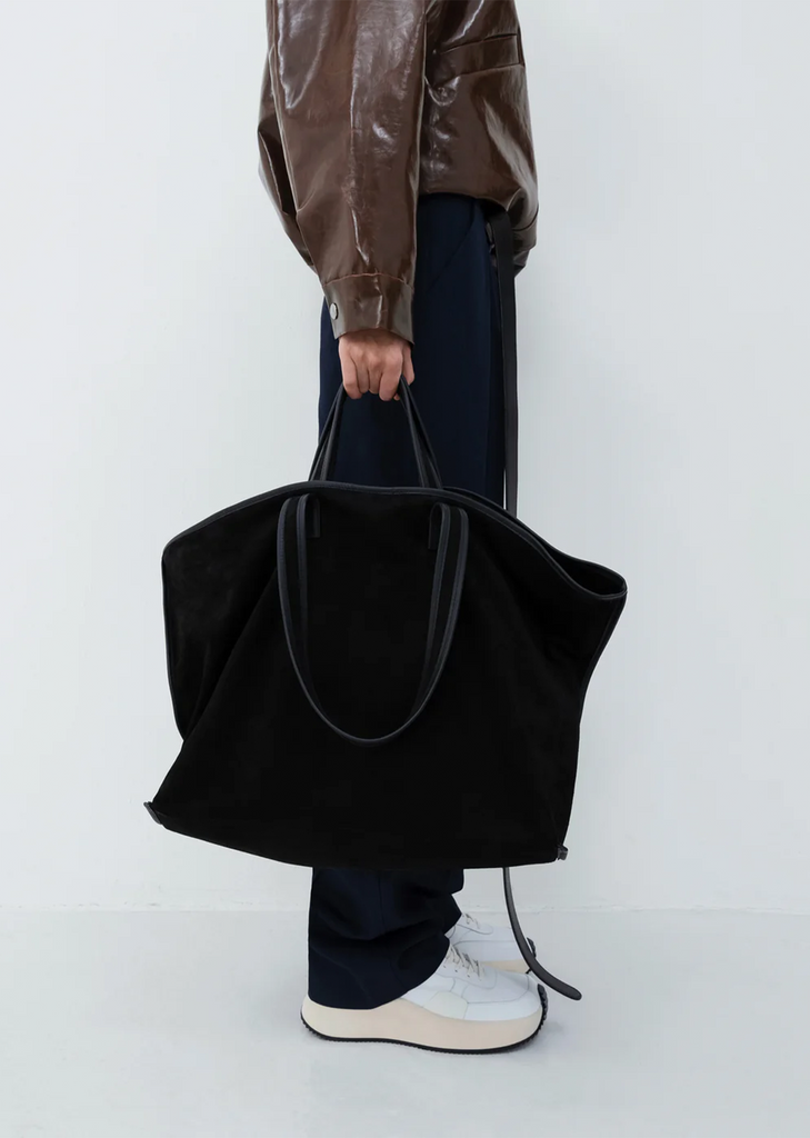 Suede Leather Tote