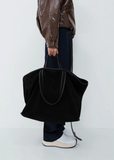 Suede Leather Tote