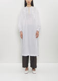 Cotton Lace Surplice Dress