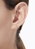 Diamond Triangle Earring 01 10