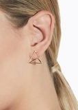 Diamond Triangle Earring 01 20