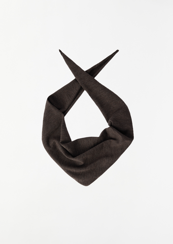 Triangular Merino Wool Scarf