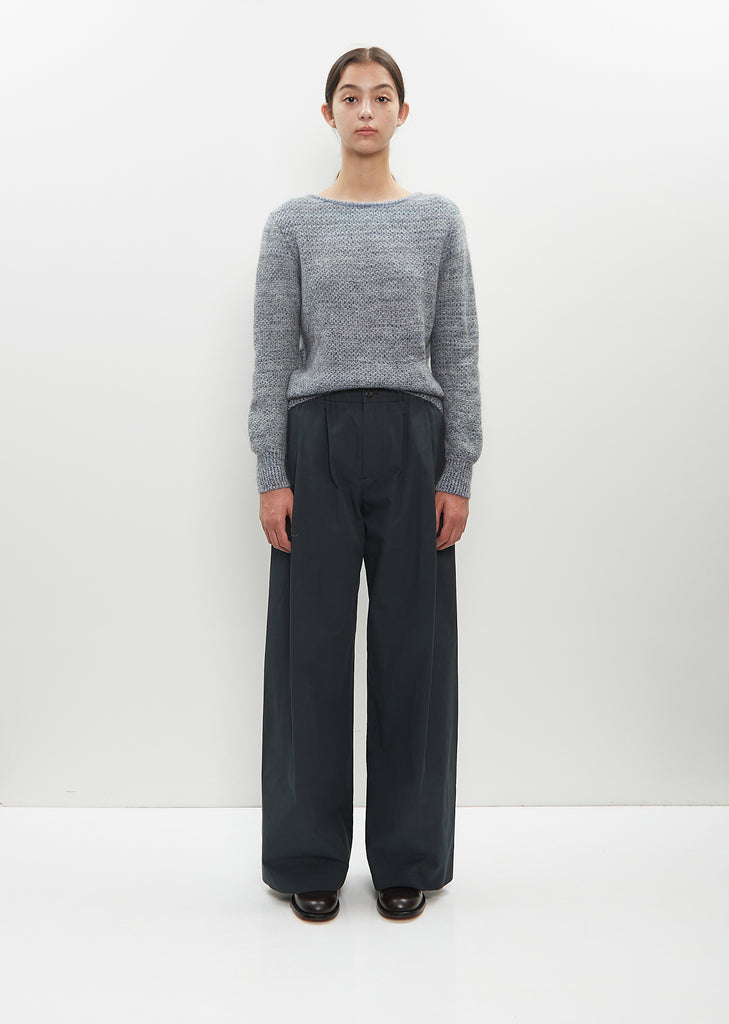 Cotton Poplin Major Tailored Trousers