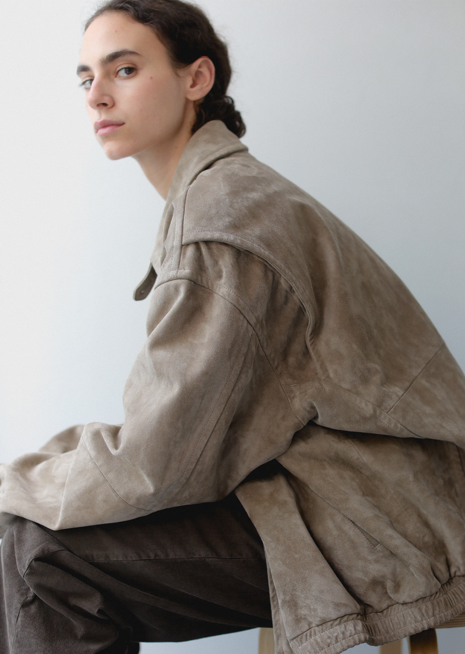 The Row Ronan suede レザージャケット Ronan Suede Jacket – La Garçonne