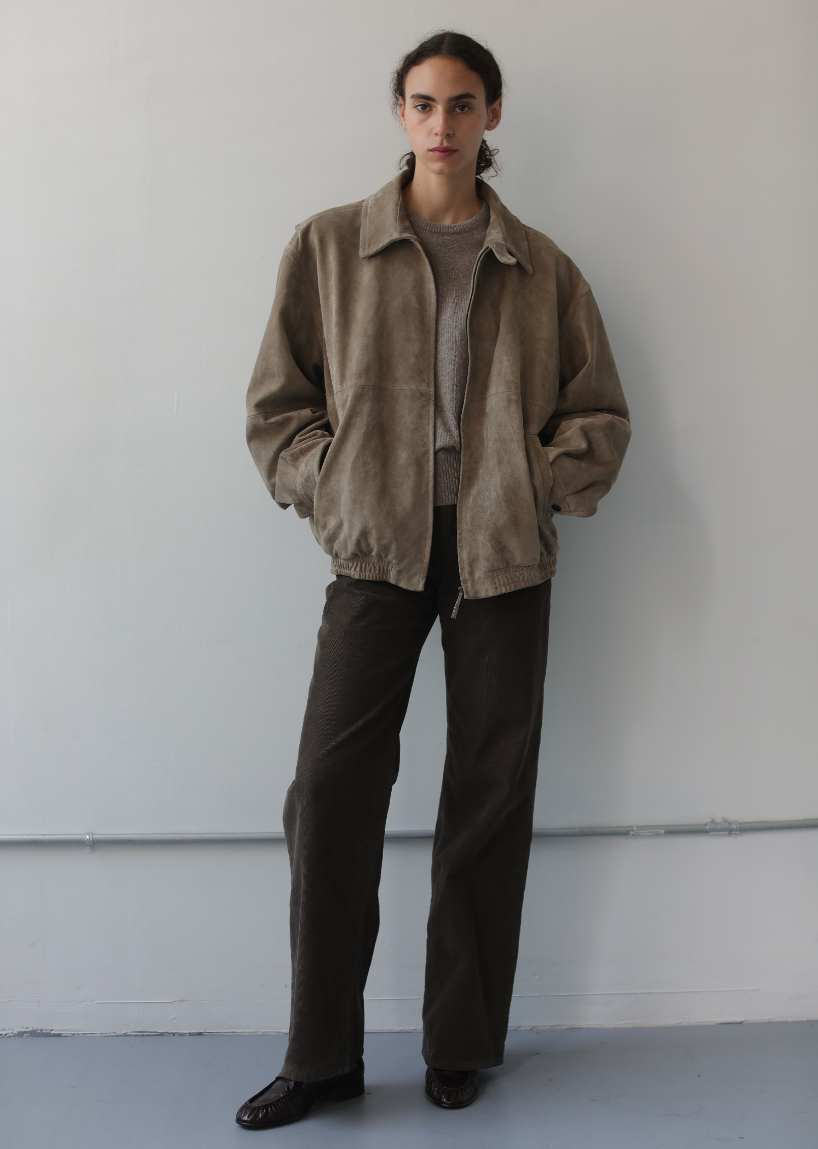 The Row Ronan suede レザージャケット Ronan Suede Jacket – La Garçonne