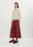 Cashmere BF V-Neck Sweater — Beige