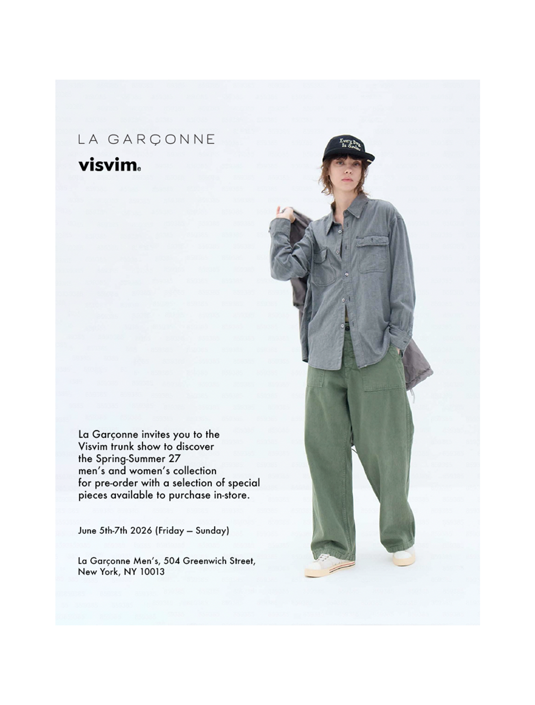 Save the Date — Visvim Trunk Show