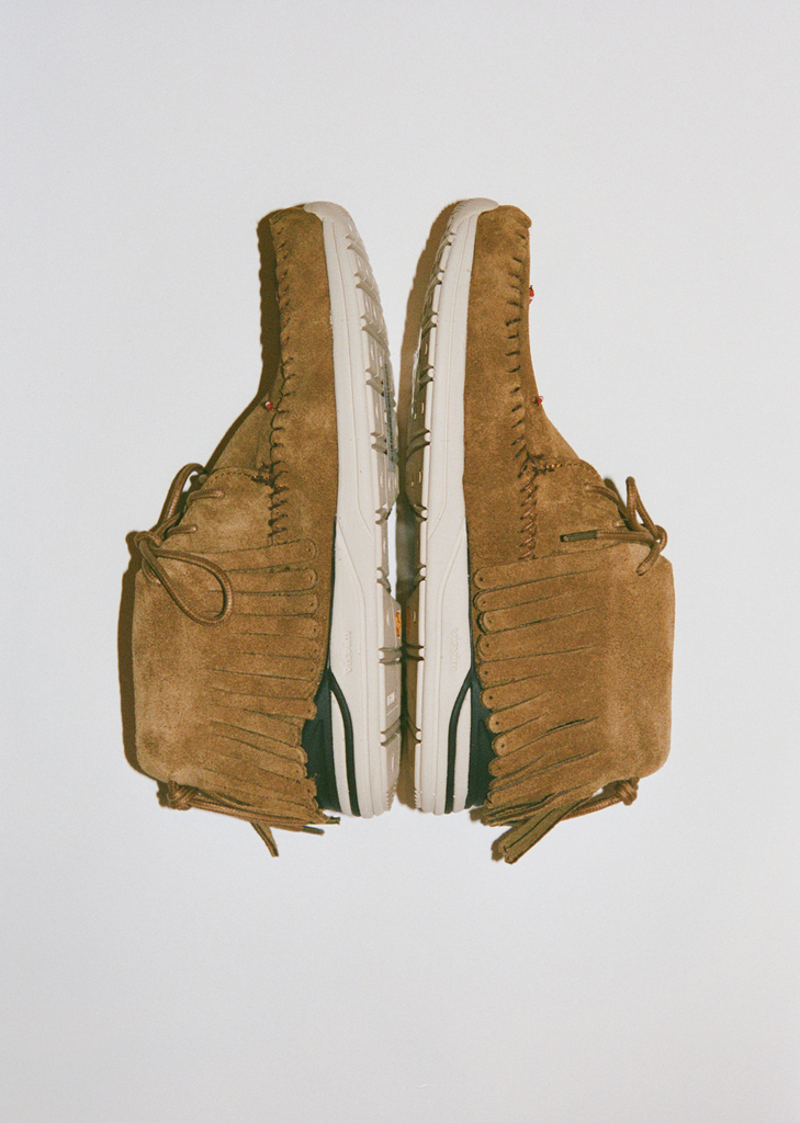 Suede Lace-Up Boots — Light Brown