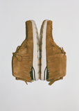 Suede Lace-Up Boots — Light Brown