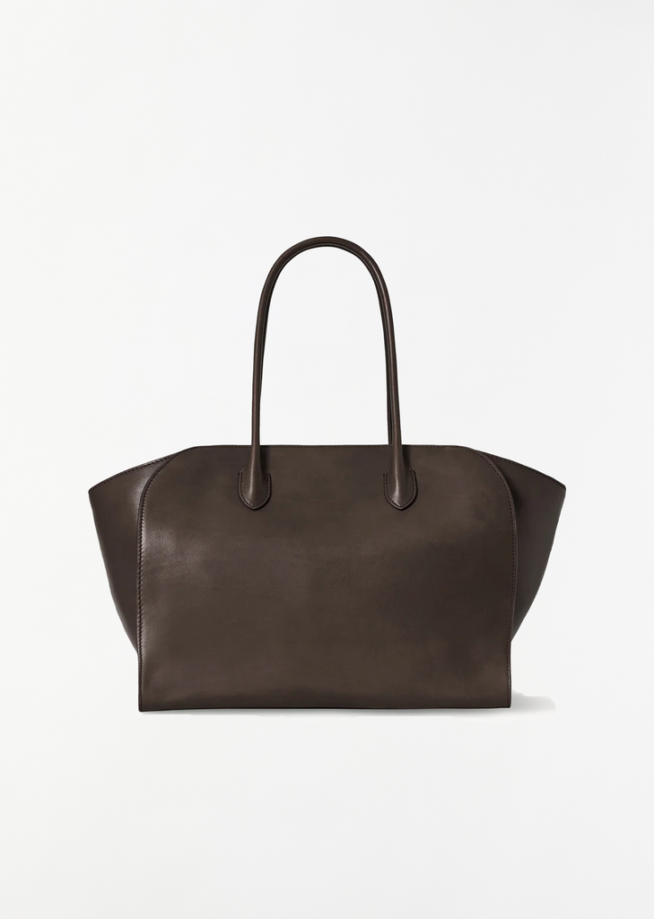 Marlo 14 Saddle Leather Bag — Walnut Shadow