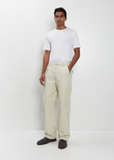 Washed Baggy Bleached Baker Pants — Dusty Ivory
