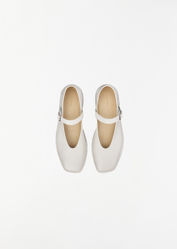 Ballerina Shoes — White