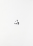 White Gold Triangle Earring 10