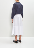 Cotton Gea Skirt — White