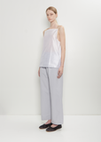 Matt Poplin Elasticated Trousers
