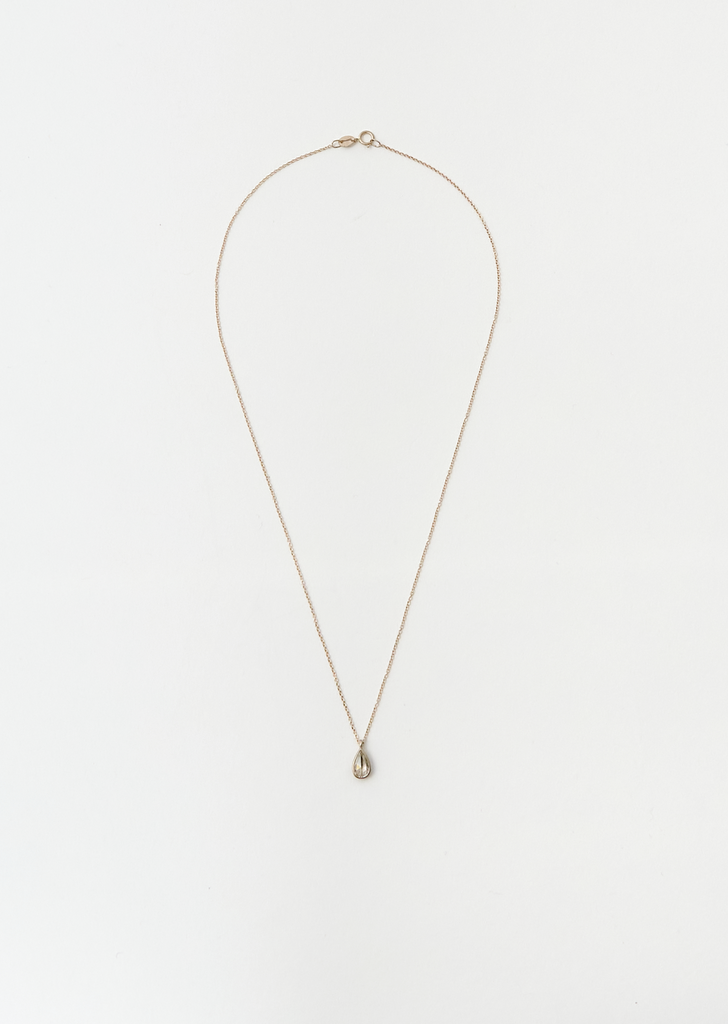 Gwyneth White Diamond Pendant Necklace