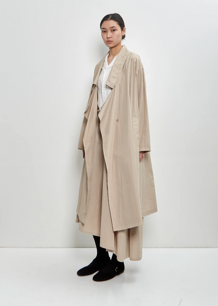 Cotton Big Collar Coat