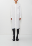 Piping Collar Cotton Dress