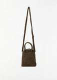 Boston Type Mini Shoulder Bag — Khaki