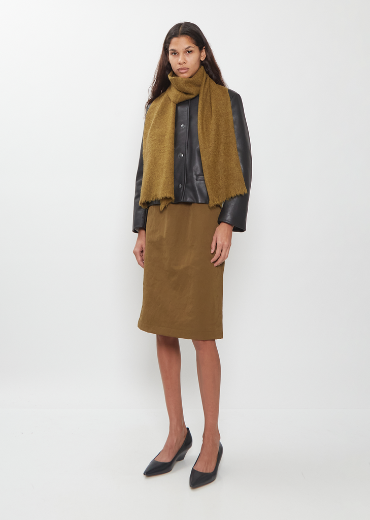 Net Boiled Skinny Scarf