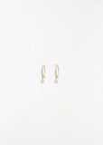 Set Free YG Diamond Hoops 0.40cts