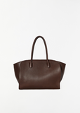 Marlo 12 Saddle Leather Bag — Deep Brown