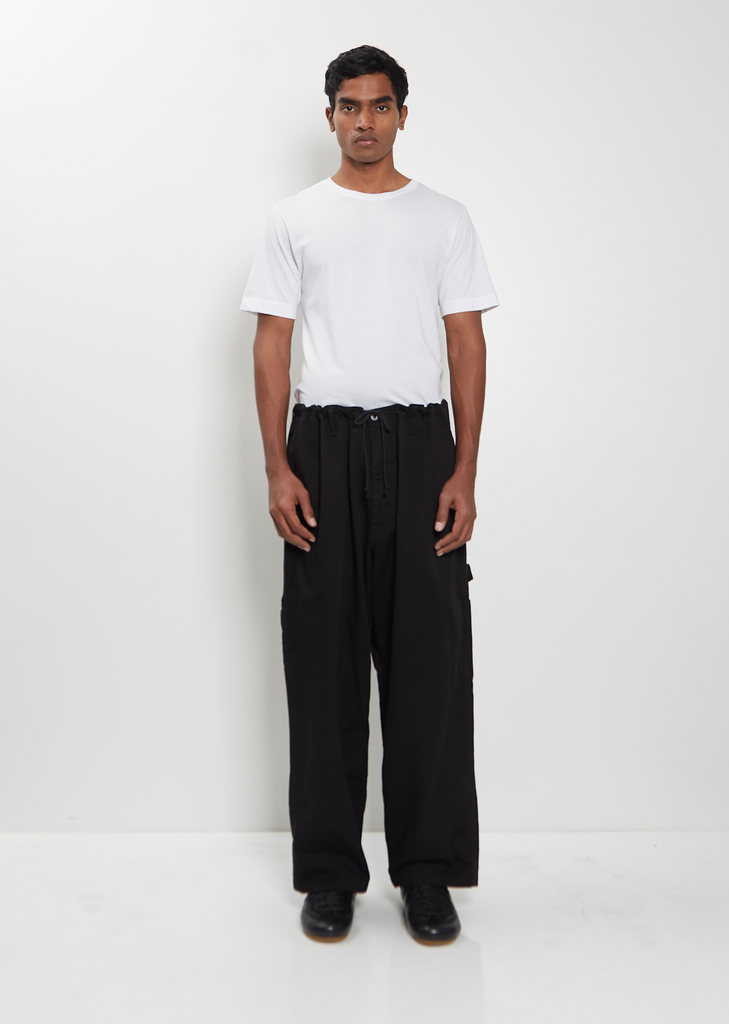 3ST Painter Cotton Pants — Black
