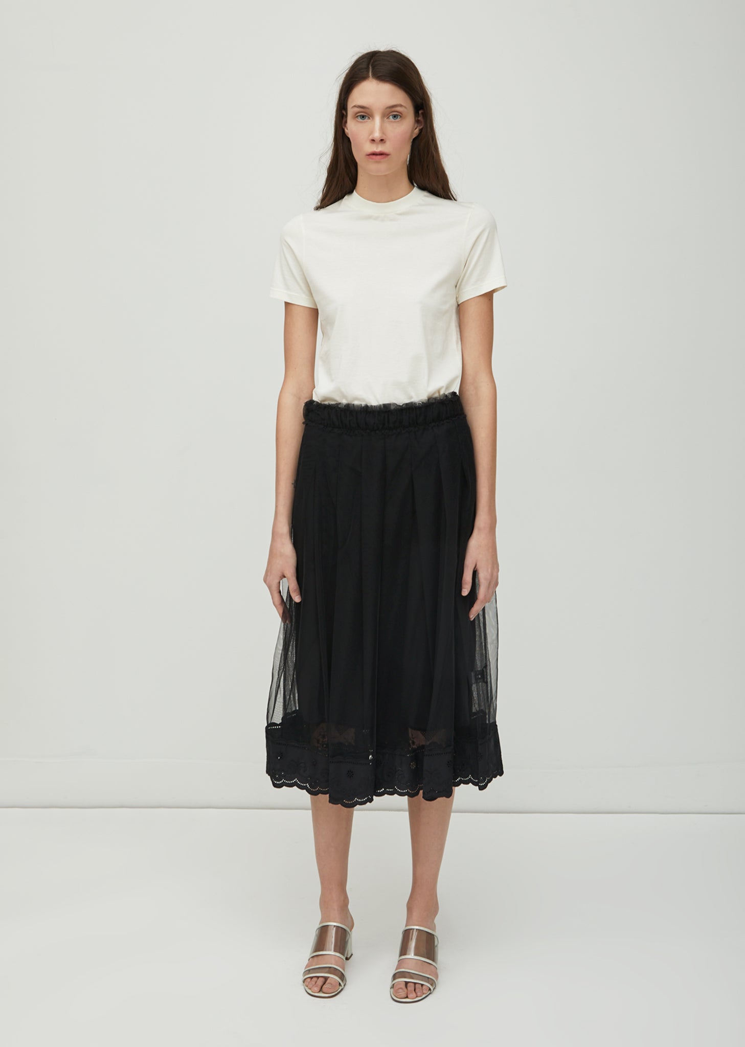 スカート Simone lace skirt 1 black Simone Lace Skirt – Lady Biba US