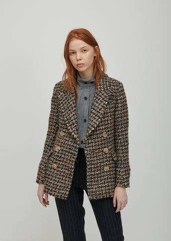 Jady Tweed Jacket by Isabel Marant Étoile- La Garçonne