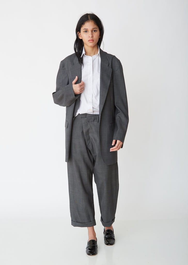 Comme des GarÃ§ons Shirt Wool-blend blazer