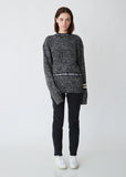 Unisex Melange Crewneck Sweater