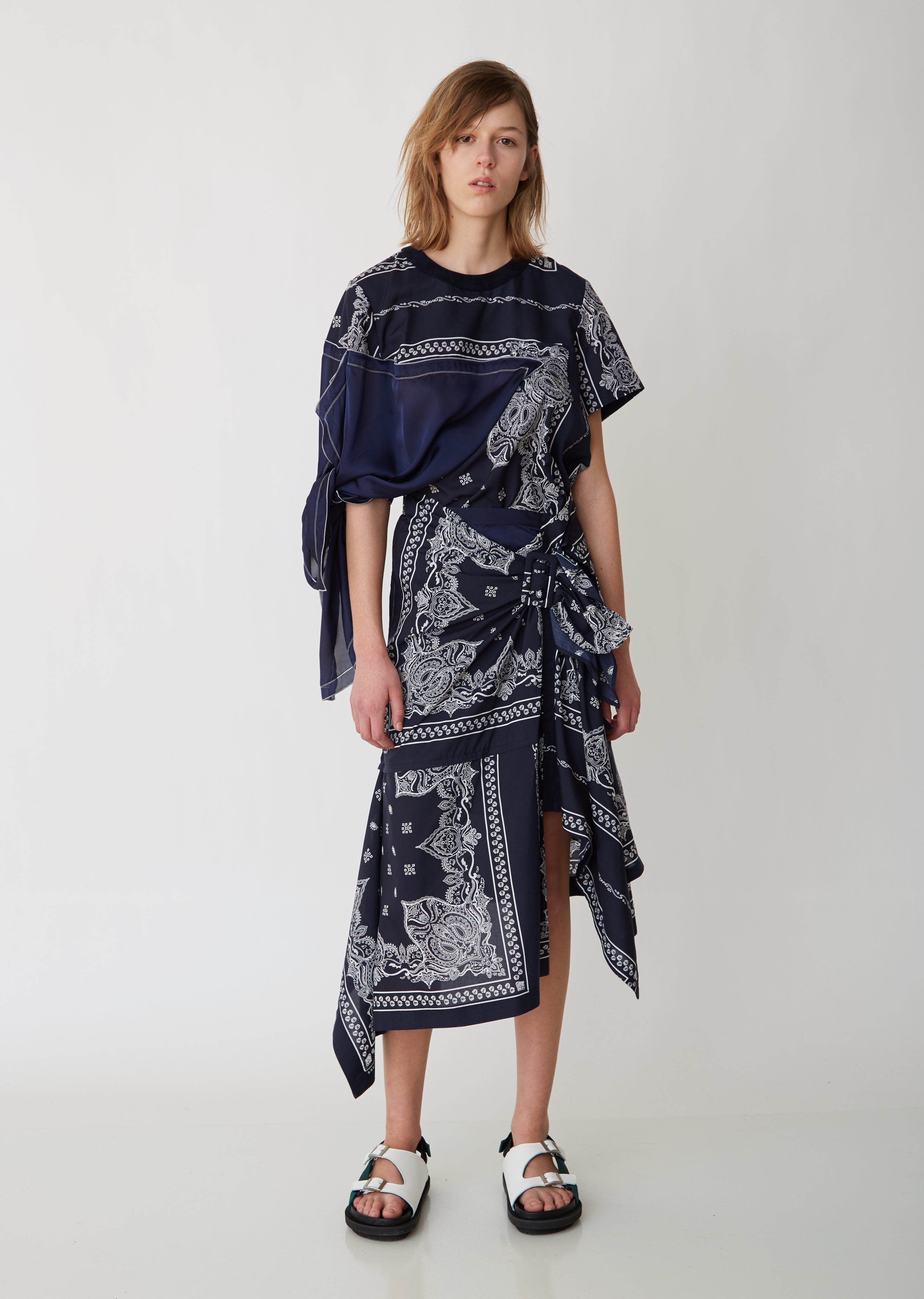 Bandana Print Skirt – La Garçonne
