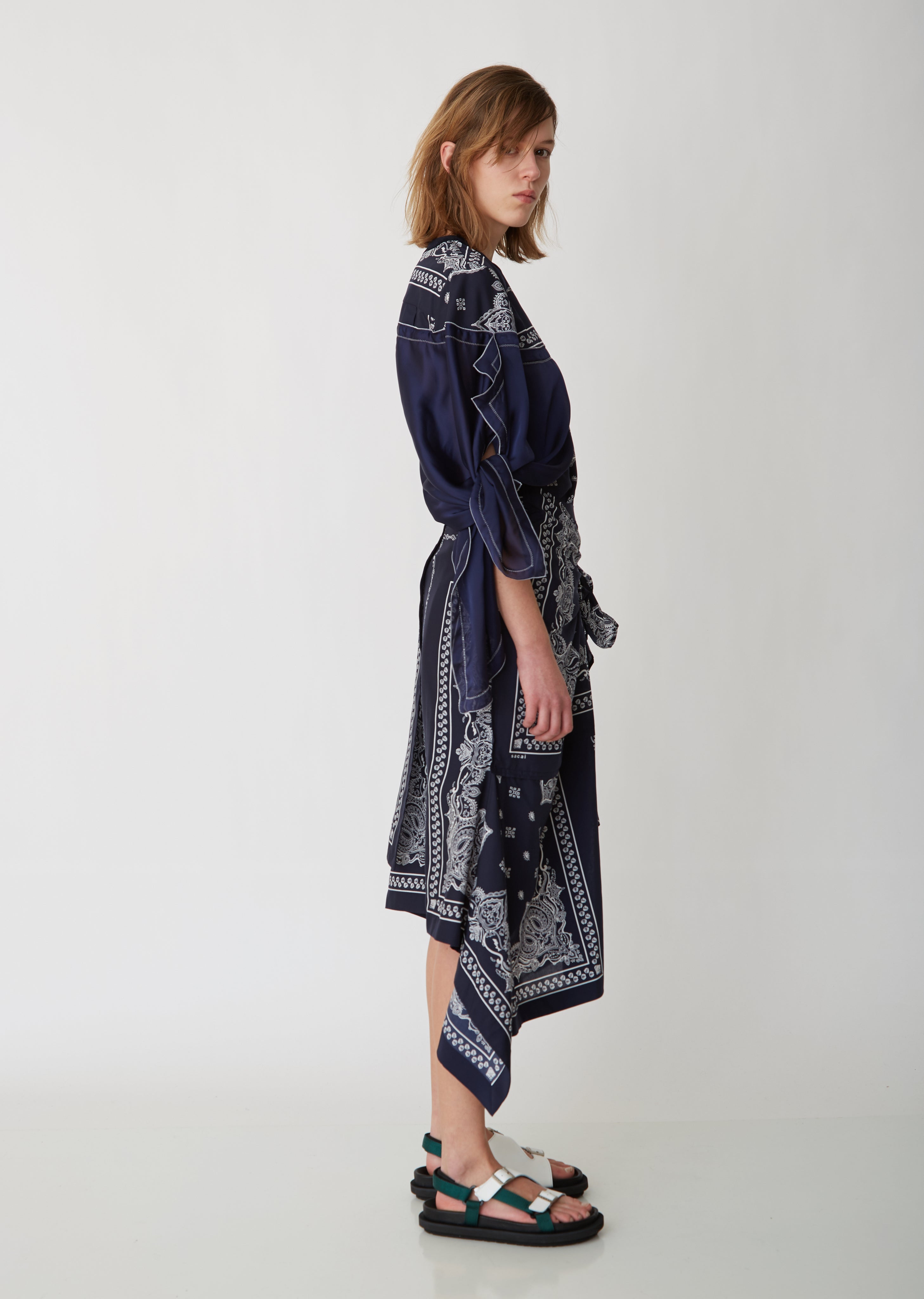 Bandana Print Skirt – La Garçonne