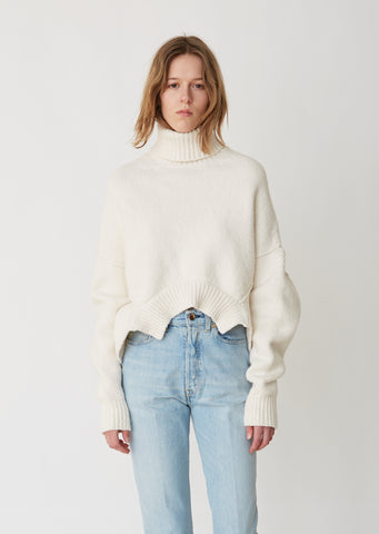 Amber Turtleneck Boxy Sweater