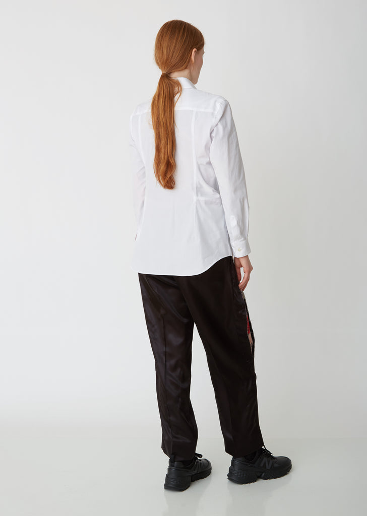 Satin Cut Out Trousers