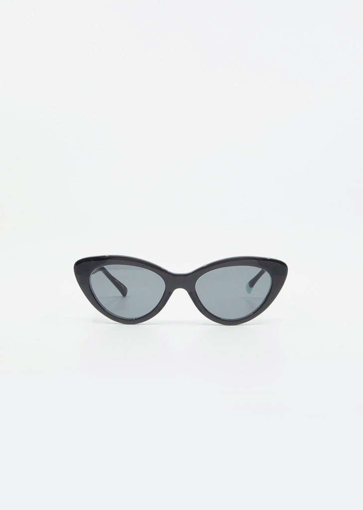 B0022 Sunglasses — Clear Black / Grey