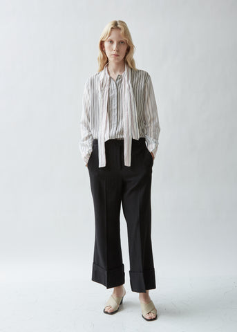 Sailor Wool Turn Up Trouser