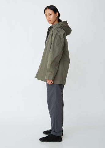 Zip Up Crisp Cotton Anorak – La Garçonne