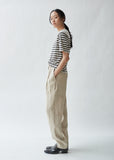 Megalin Linen Stripe T-shirt