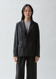 Notched Collar Two Button Jacket