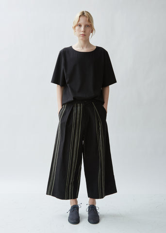 Wide Leg Cotton Linen Pants