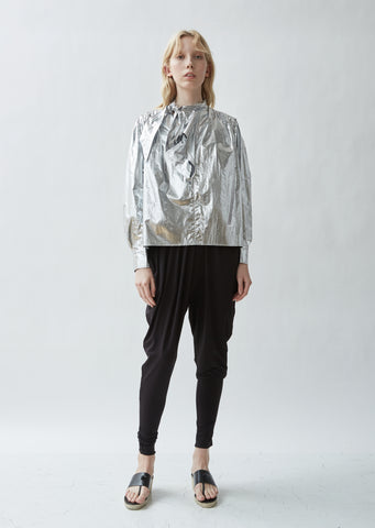 Marian Draped Crepe Trousers