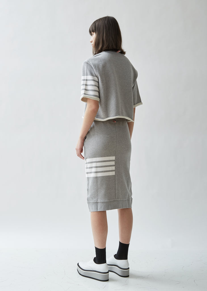 Terry Cotton Sack Skirt