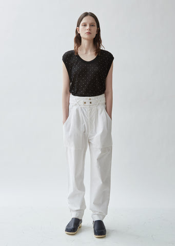 Turner High Waist Denim Trousers