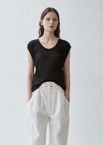 Mag Crystal Embellished T-Shirt
